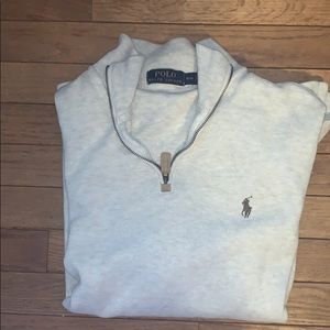 Polo Ralph Lauren Medium Quarterzip Sweater Tan